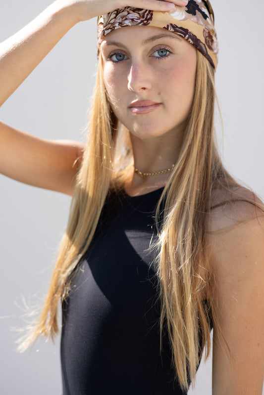 Caroline Back Open Back Bodysuit