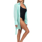 Queen Aqua Green Robe Dress